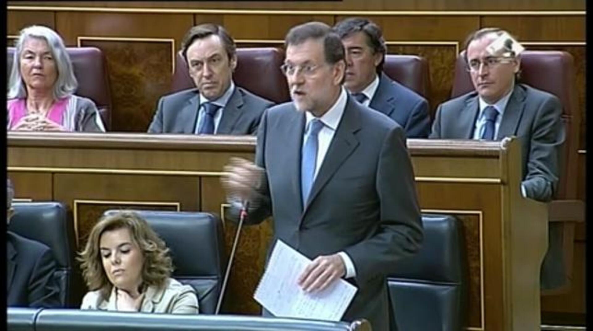 Rajoy: «Este gobierno tiene que decidir entre un mal y un mal peor»