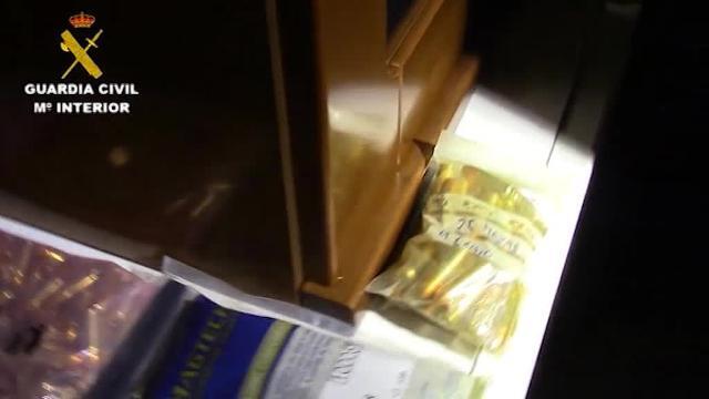 Imagen facilitada por la Guardia Civil correspondiente a la operación policial