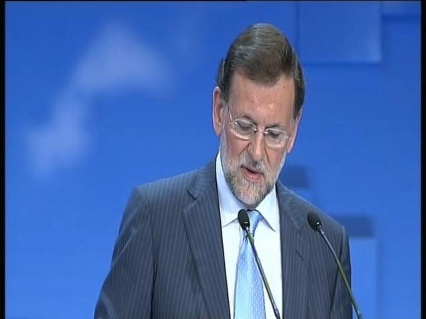 Rajoy se compromete a «repartir» de «forma justa y equitativa» las cargas de la salida de la crisis