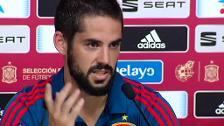 Rifirrafe de Isco con un periodista en rueda de prensa