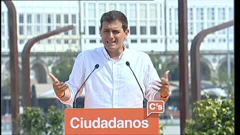 Albert Rivera en La Coruña