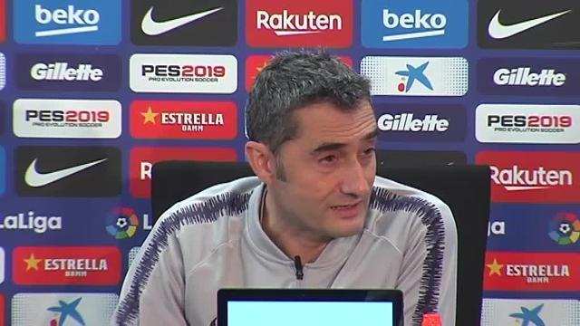 Valverde: &quot;En Liga el Madrid venía en un momento complicado, ahora están mejor&quot;