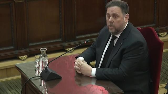 Oriol Junqueras: &quot;Me considero un preso político&quot;