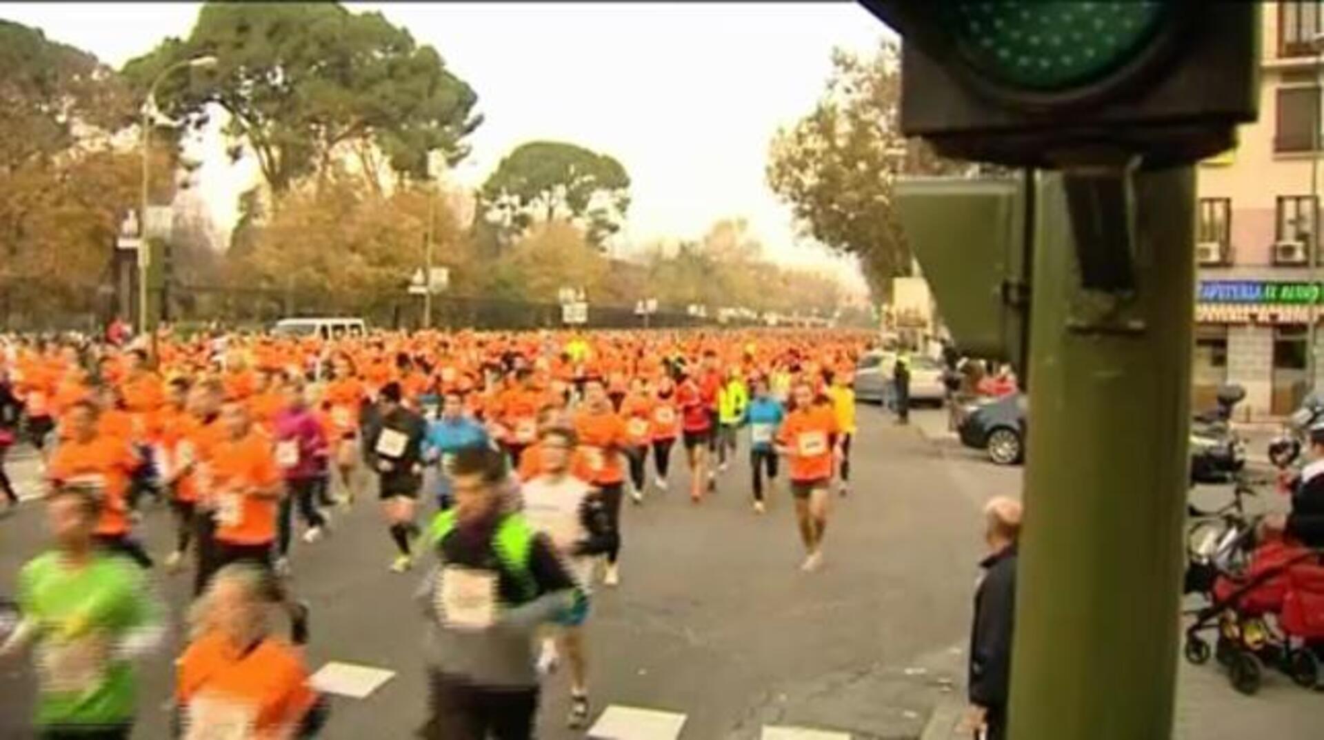 15.000 personas corren en Madrid por la seguridad vial