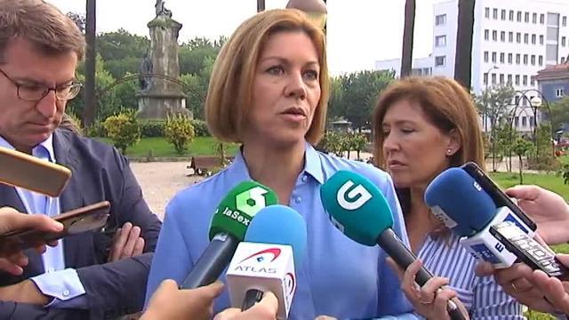 Cospedal tacha de &quot;golpe muy grave para la democracia&quot; que sea Podemos quien decida el futuro de RTVE
