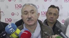 Álvarez (UGT) insta al Gobierno a continuar