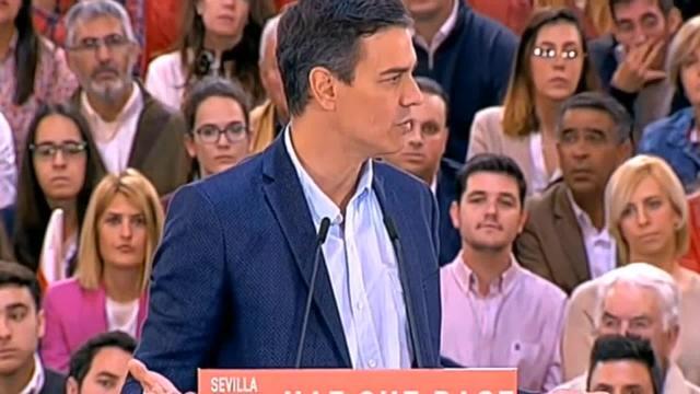 Sánchez critica al &quot;bloque de la involución&quot; de la derecha