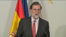 Rajoy: "La única política de futuro en materia antiterrorista es aplicar la ley"