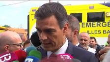 Sánchez dice que declarará zona catastrófica el Llevant de Mallorca