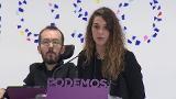 Podemos acusa a Sánchez de "vivir con Rajoy" al frente