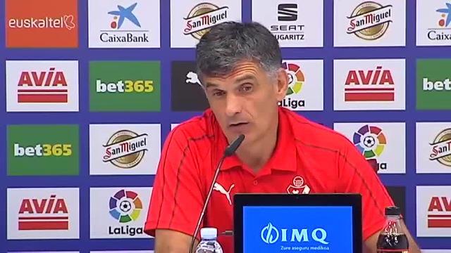 Pablo Machín: &quot;Estoy enormemente satisfecho&quot;