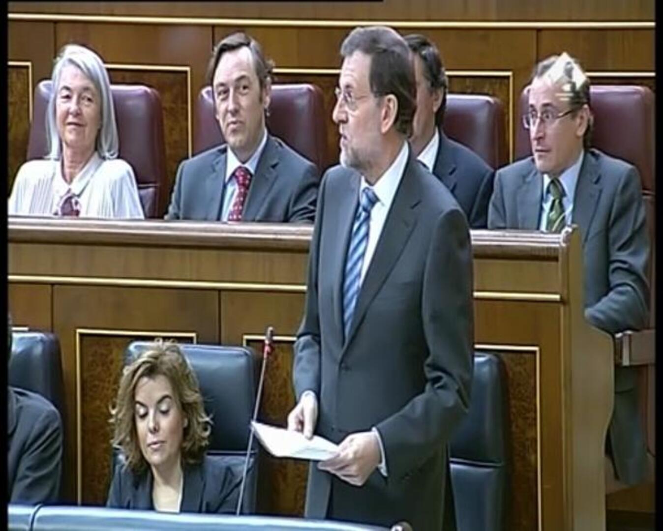 Rajoy: «Debemos celebrar que nuestros socios europeos nos hayan ayudado»