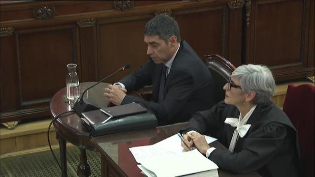 Trapero: &quot;Teníamos un dispositivo previsto por si se tenía que detener a Puigdemont o a los consellers si se nos ordenaba&quot;