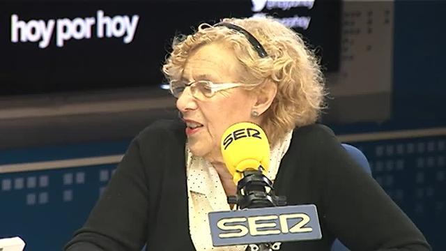 La alcaldesa de Madrid, Manuela Carmena
