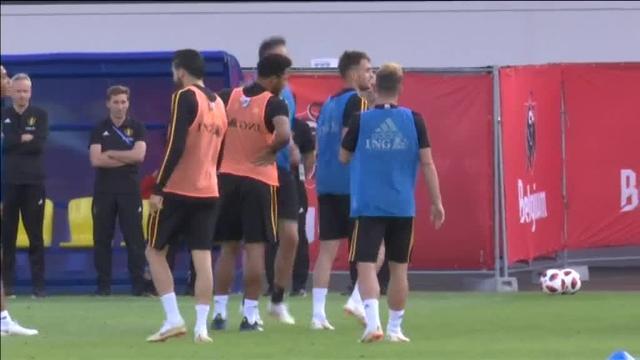 Bélgica prepara el choque contra Francia