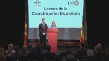 La Princesa de Asturias lee el artículo 1 de la Constitución