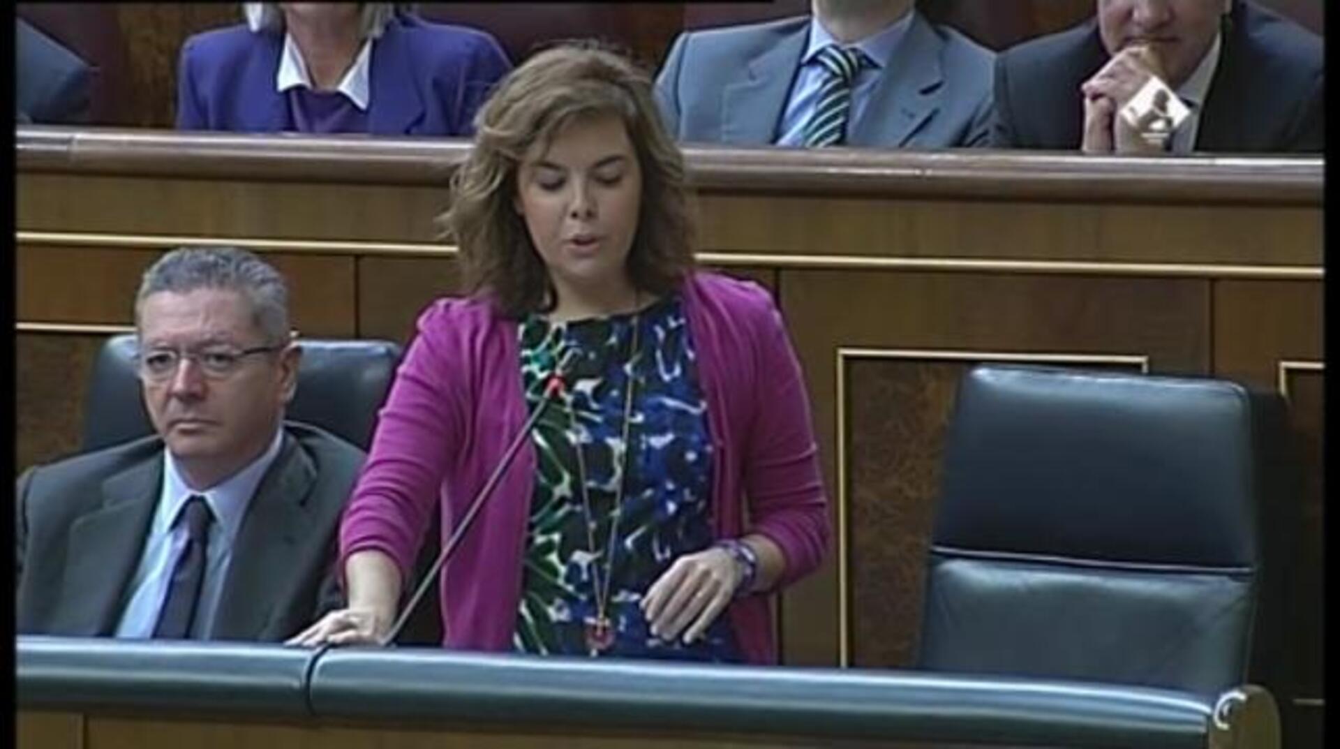 Santamaría: «Este agujero de la crisis ni se genera ni se arregla en diez meses»