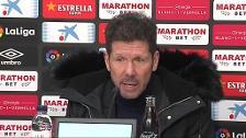 Simeone: "Hasta el 31 de enero siempre pueden pasar cosas"