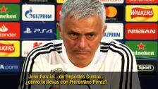 Mourinho descarta regresar al Real Madrid y elude hablar de su relación con Florentino