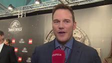 Chris Pratt levanta pasiones en la premiere en Madrid