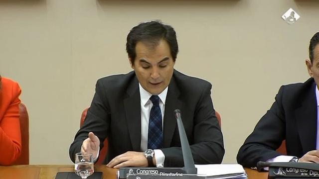 El secretario de Estado de Seguridad, José Antonio Nieto, este viernes, en el Congreso