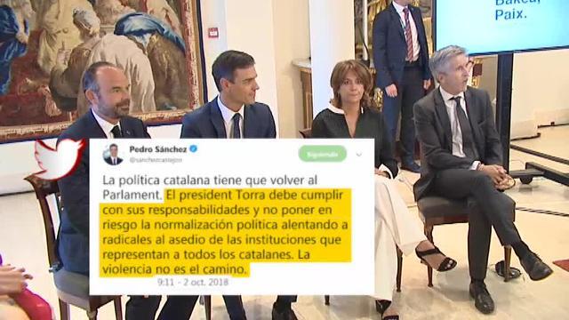 Moncloa evita responsabilizar al Govern de lo ocurrido ayer en Barcelona