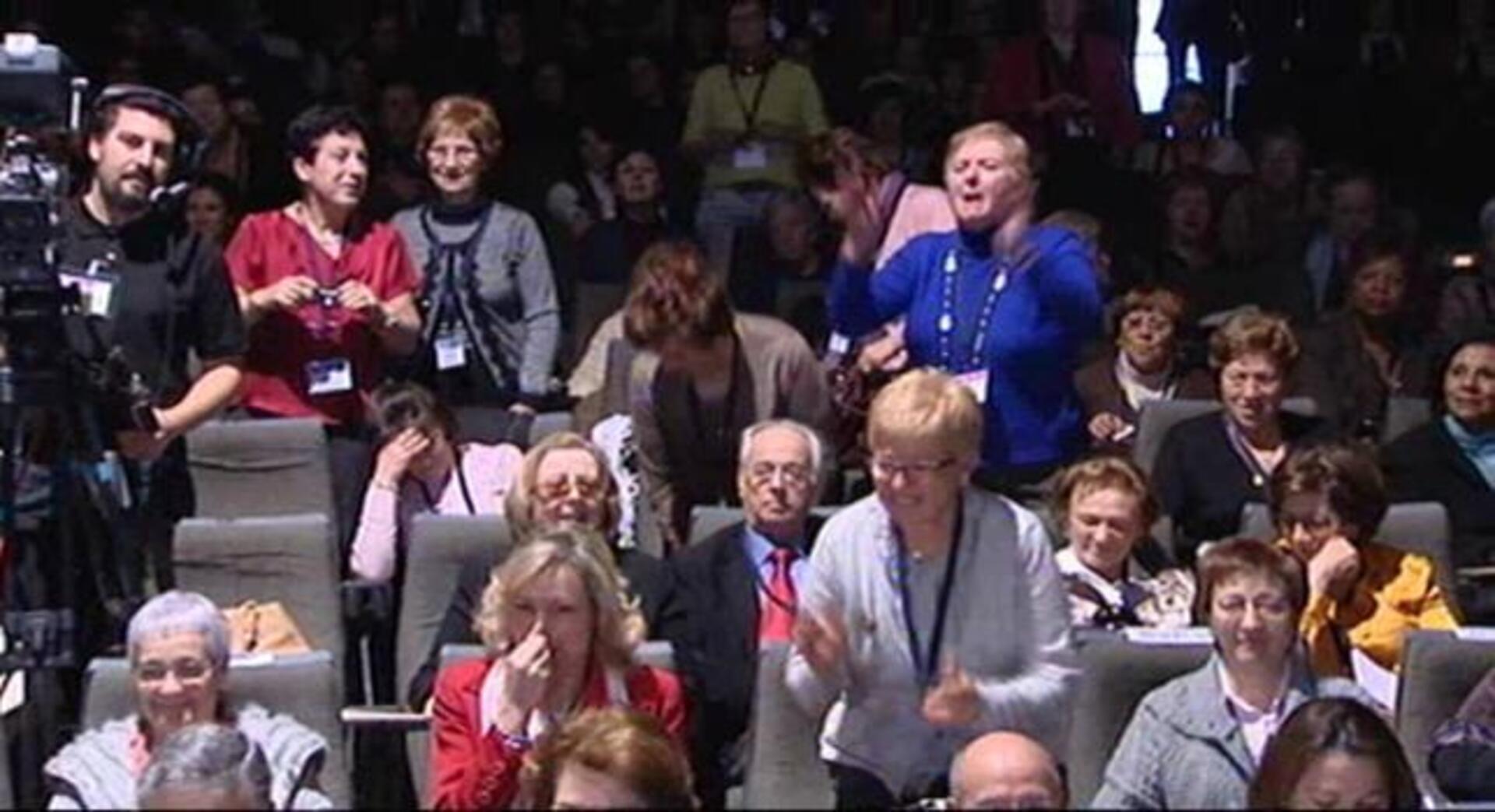 Zapatero: «Fueron las mujeres progresistas las que instituyeron este día»