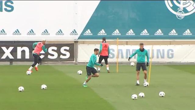 El Real Madrid retoma los entrenamientos pensando en la Juventus