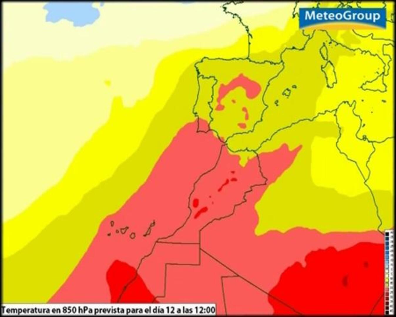 Mucho calor, sí, pero no de récord