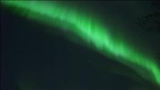 Las auroras boreales iluminan los cielos de la Laponia finlandesa
