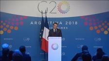 Macron: "Los culpables no quieren el cambio, quieren el caos"