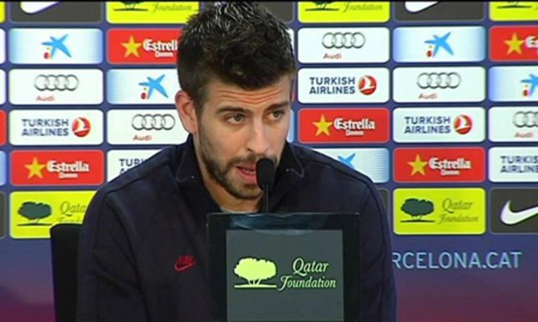 Piqué advierte al Madrid: «La Liga se les va a hacer muy larga»
