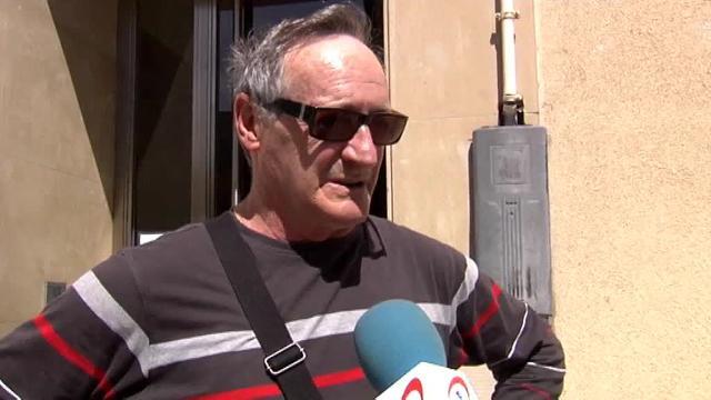 El conductor entró en el garaje de la Policía Nacional de Pamplona