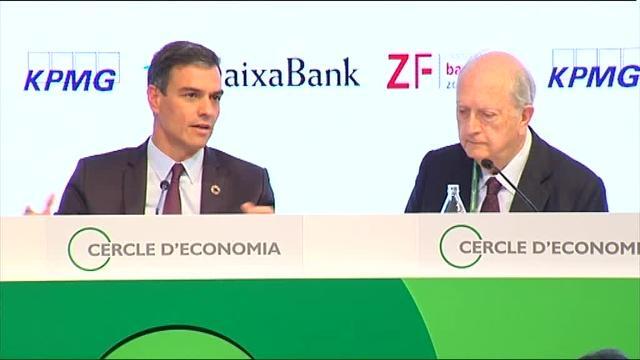 Sánchez ante los empresarios: &quot;La política fiscal no es un fin, es un instrumento&quot;