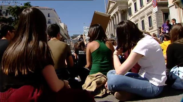 &#039;Fridays for future&#039; vuelve al Congreso contra el cambio climático