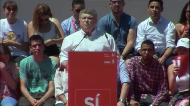 Patxi López durante una rueda de prensa