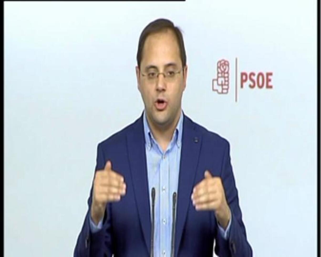 Pedro Sánchez, secretario general del PSOE