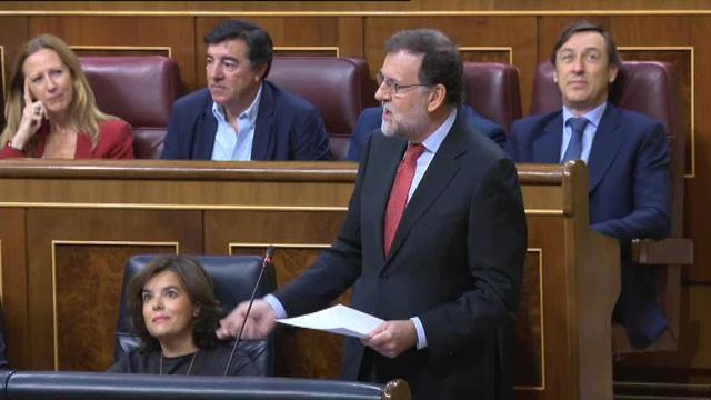 El presidente del Gobierno, Mariano Rajoy