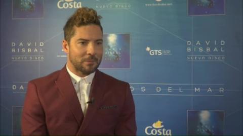 Bisbal, durante su actuación el jueves en el Palau Sant Jordi en la Gala de Los 40