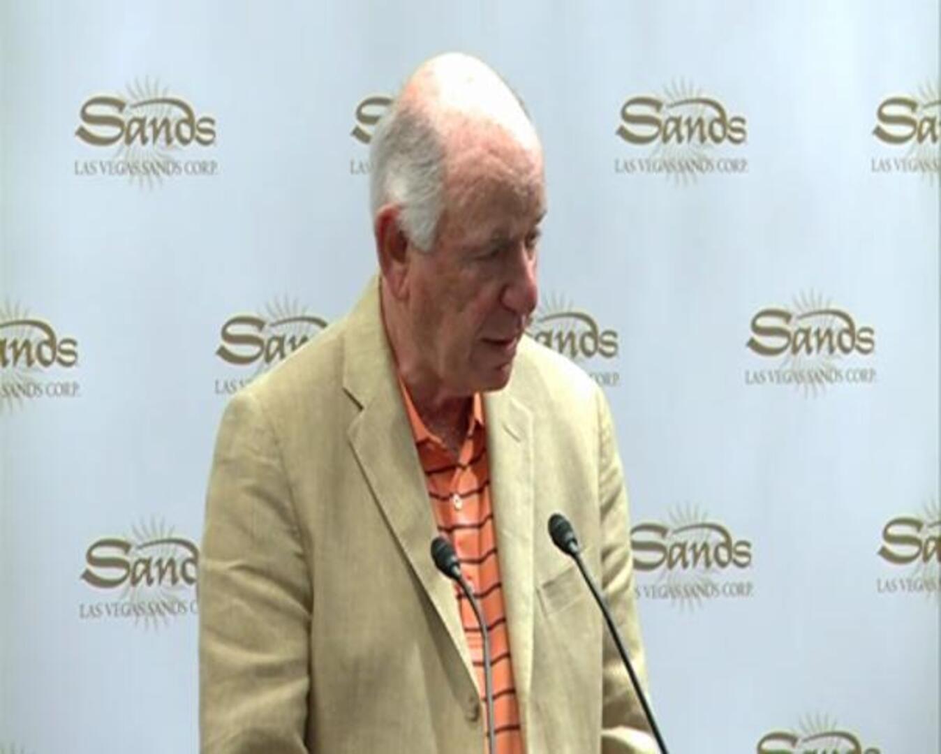 «Eurovegas en España no está en cuestión, a no ser que desaparezca el euro»