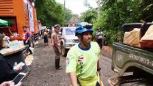 Muere un buzo durante rescate de niños de la cueva de Tailandia