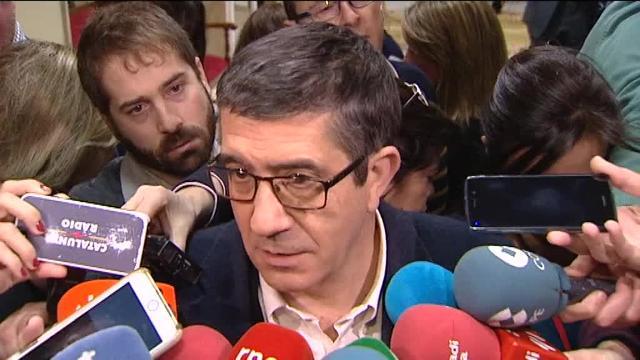 Patxi López: «La militancia tiene derecho a decidir»