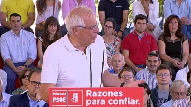Borrell sobre tesis de Sánchez: Todo se debe a la &quot;desinformación&quot;-. Firma: F