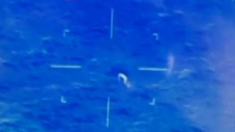 Vídeo: Muna, la primera niña nacida a bordo de la fragata Navarra