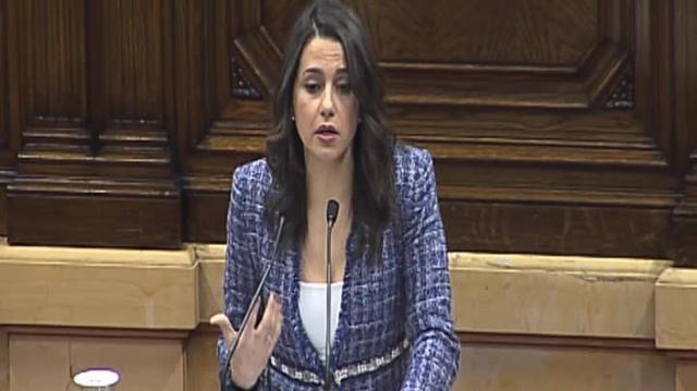 Arrimadas a Turull: &quot;Ha decepcionado a todo el mundo&quot;