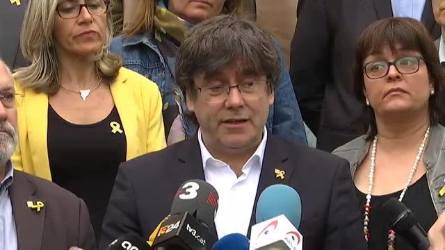 Puigdemont da por hecha la victoria del PSOE pero &quot;está por ver qué va a hacer en este escenario&quot;