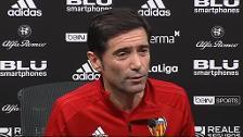 Marcelino: "El número de goles a favor es de estar en descenso o cerca"