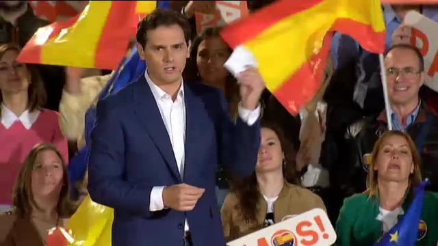 Rivera: &quot;La papeleta de Ciudadanos vale doble. Por una cara echas a Sánchez y por la otra llevas a Ciudadanos a La Moncloa&quot;