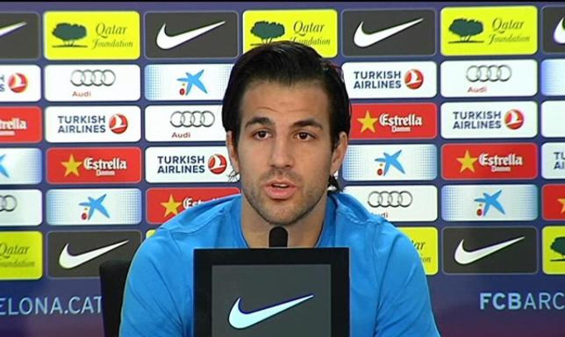 Cesc y el Balón de Oro: «¿Qué pinto yo en la lista, si casi no jugué el año pasado?»