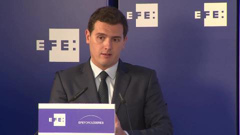 Albert Rivera, presidente de Ciudadanos